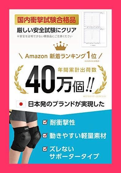 【スタッフおすすめ！】【国内衝撃試験クリア】プロテクター キッズ 子供 大人用 手首/肘/膝 6点セット 自転車 スケボー バイク MoonWalk