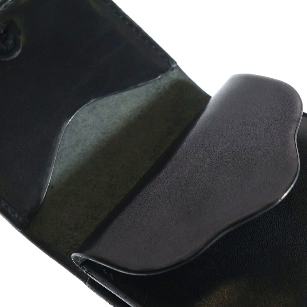 goro's ゴローズ　ケース　角型小銭入れ レザー　ブラック ゴローズ goro's [OLD][廃盤]角型小銭入れ(黒)※希少マチなし※革