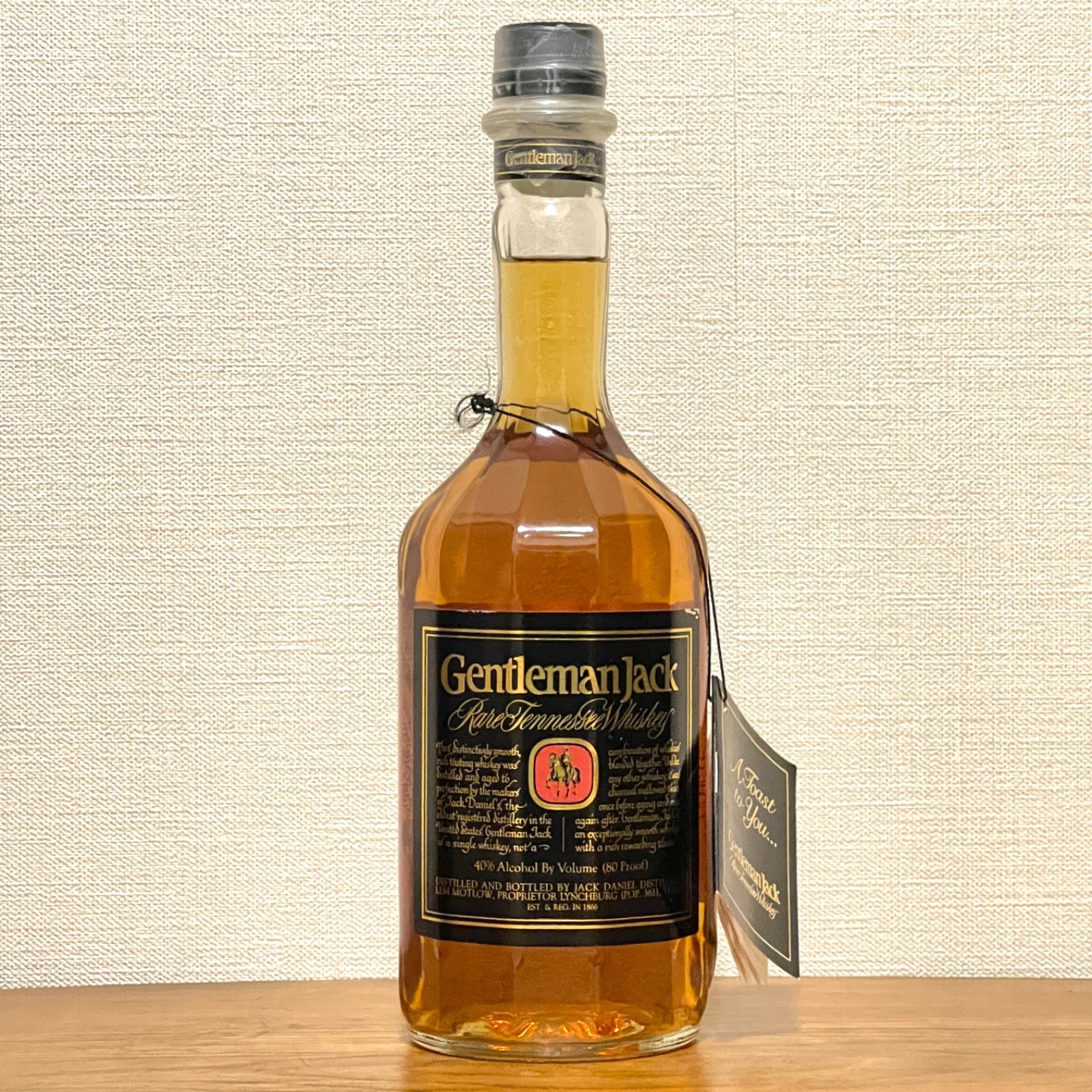 ジェントルマンジャック 旧ボトル 丸型 Jack Daniel’s Gentleman Jack 箱無し