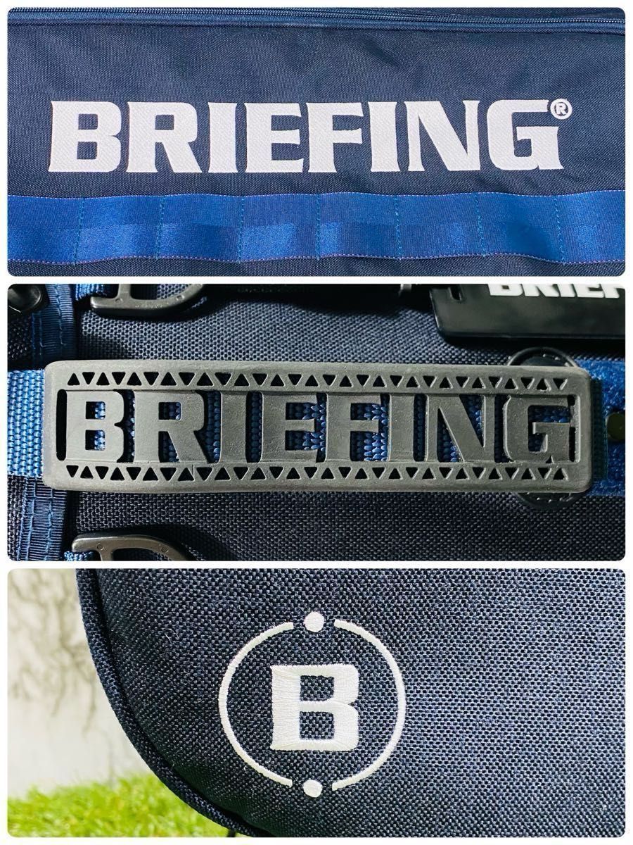 BRIEFING ネイビー キャディバッグCR-4シリーズ 新品 BRIEFING ゴルフ