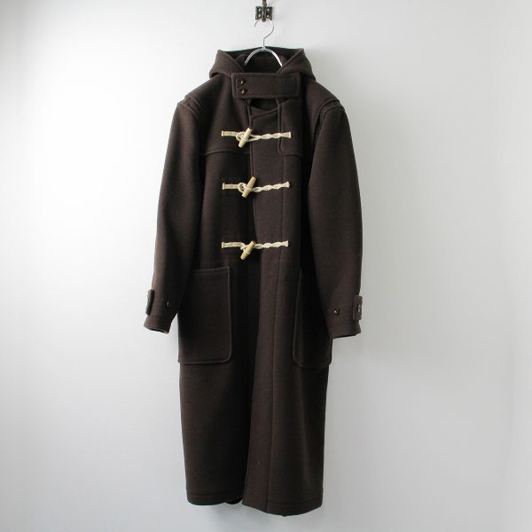 未使用 極美品 2020AW LENO リノ DUFFLE COAT ウールカシミヤダッフルコート 1/ブラウン ◇【2400012501058】