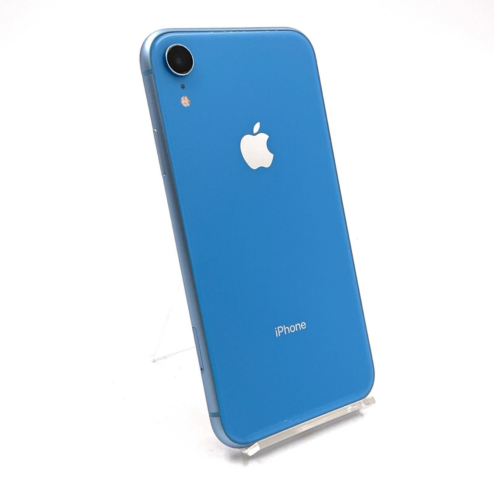 極美品】iPhone XR ブルー 128GB SIMフリー iPhone XR ブルー 128GB