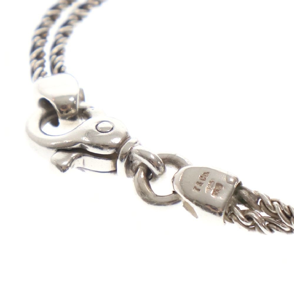 TIFFANY&Co (ティファニー) ダブルロープ センターノット ブレスレット