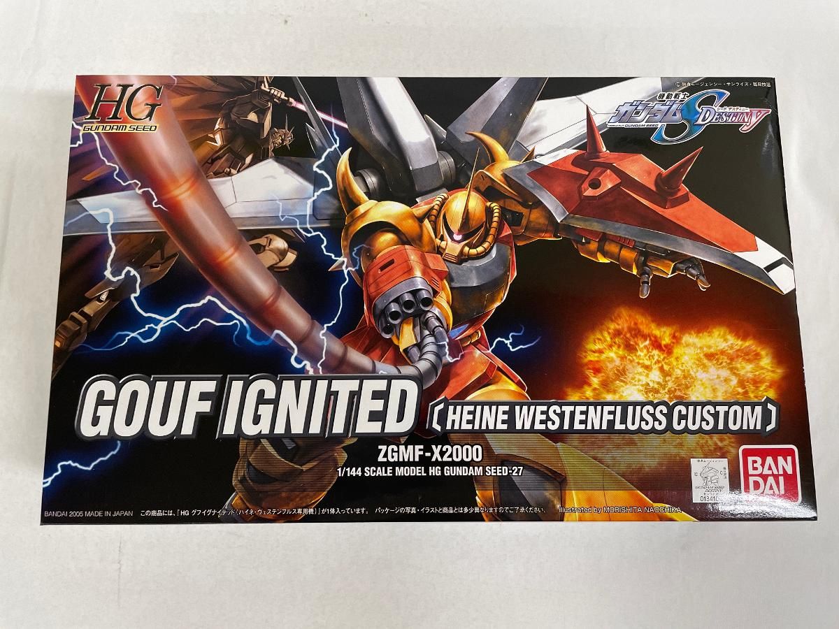 未開封 HG 1|144 ZGMF-X2000 ハイネ ヴェステンフルス グフイグナイテッド 機動戦士ガンダムSEED DESTINY