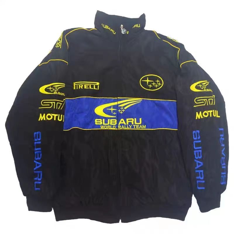 Subaru スバル F1 レーシングスーツ サイクリング ジャケット 