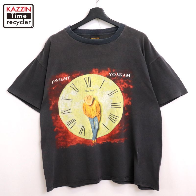 ドワイト ヨーカム '96 ツアーTシャツ L BROCKUM社製 US製造品。 ドワイト ヨーカム '90ツアーTシャツ L BROCKUM社製 US製造品