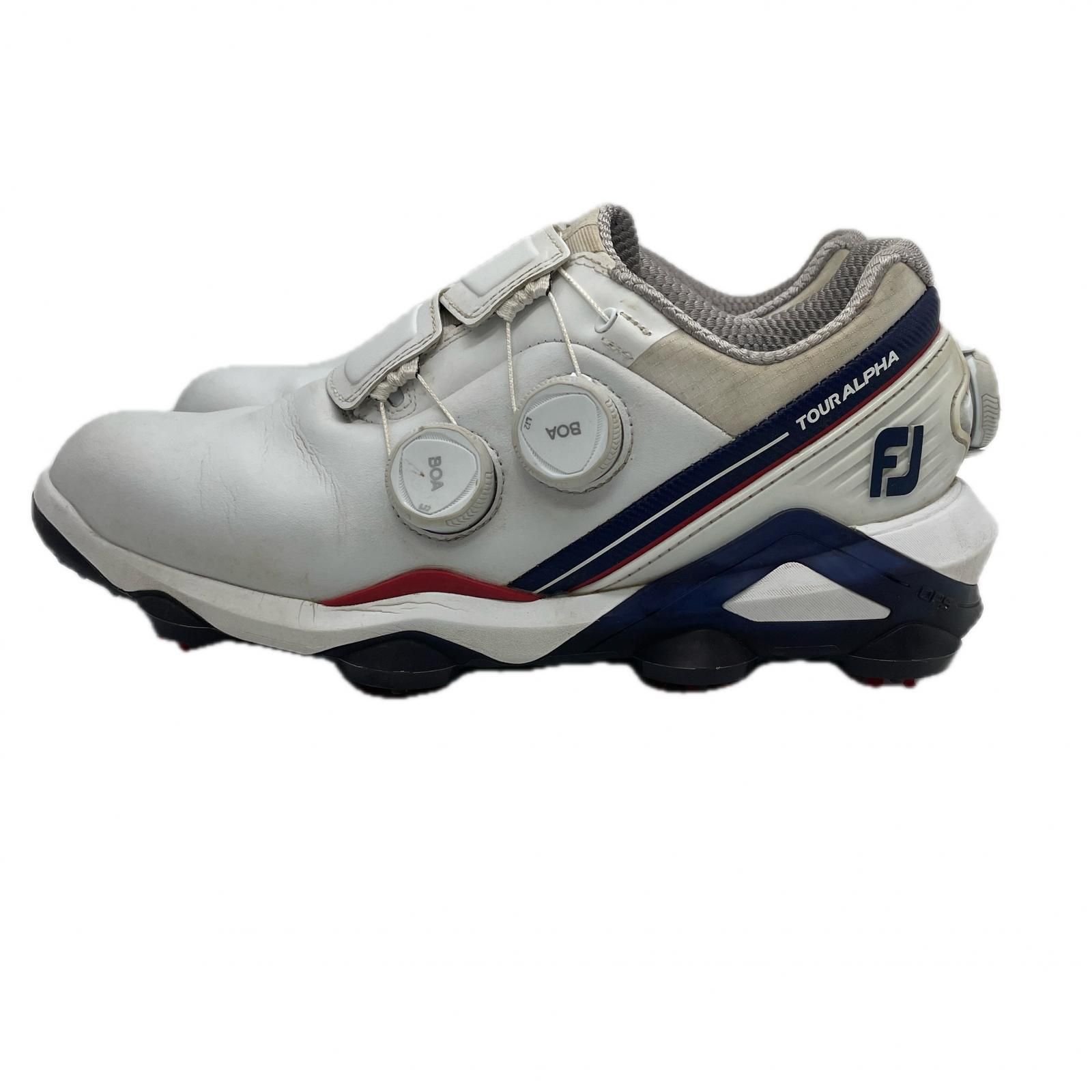 フットジョイ FootJoy ゴルフシューズ 24.5cm ホワイト ツアーアルファ トリプルBOA シンプル 55547J WWW_OLIVIERBERNSTEIN_COM