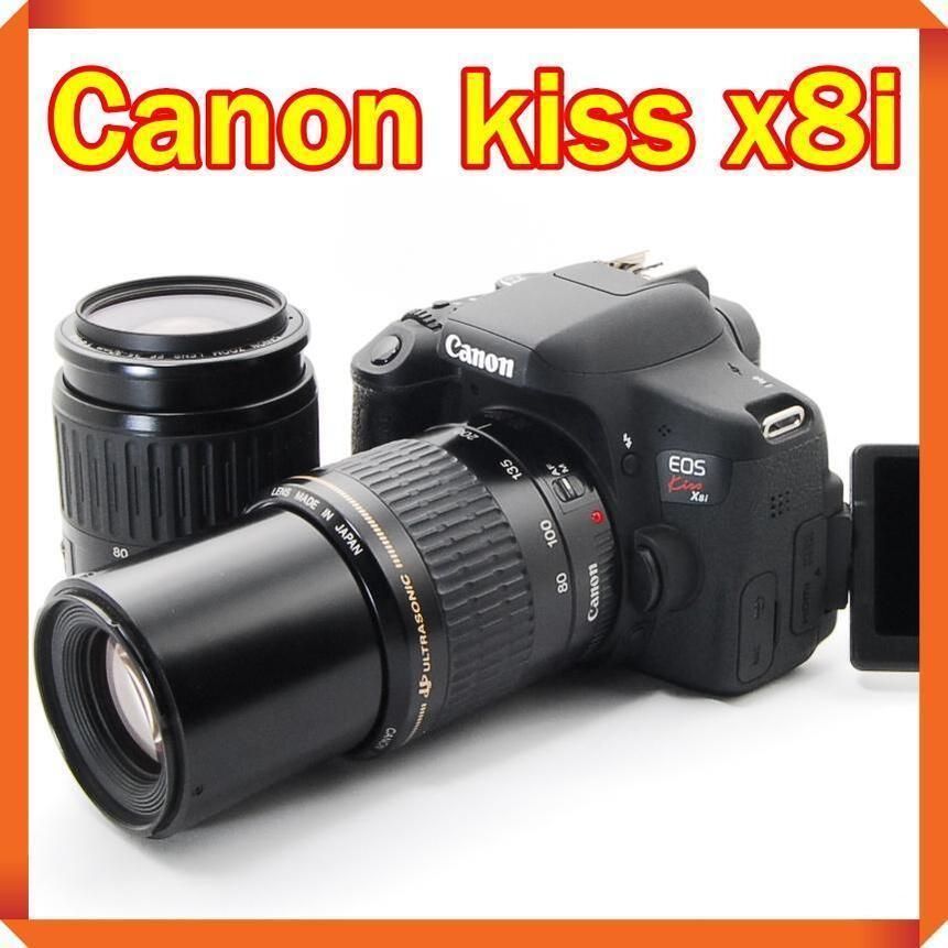 Canon EOS kiss x8i 一眼レフ カメラ スマホ転送 キヤノン 224ｋ4139