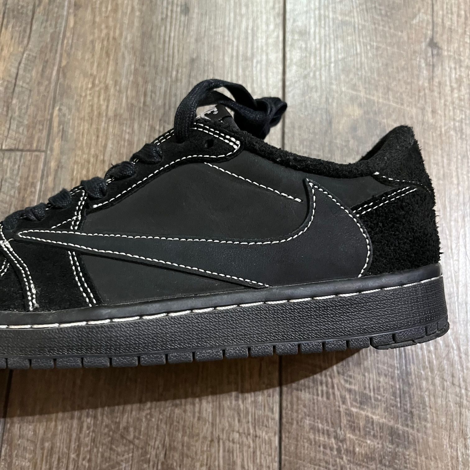 国内正規 Travis Scott Nike Air Jordan 1 Low OG SP Black Phantom 