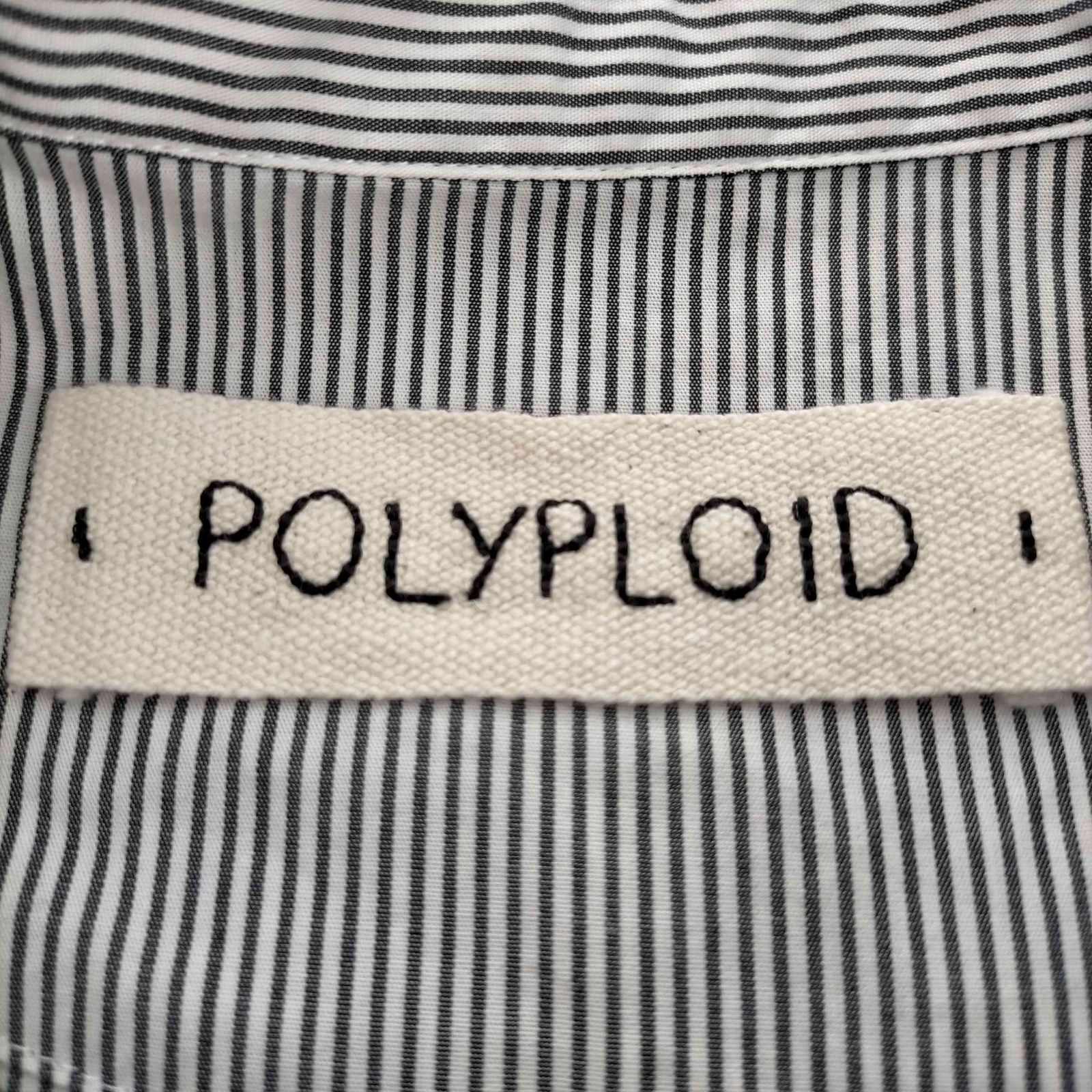 ポリプロイド POLYPLOID RAGLAN STAND COLLAR SHIRT メンズ JPN：2