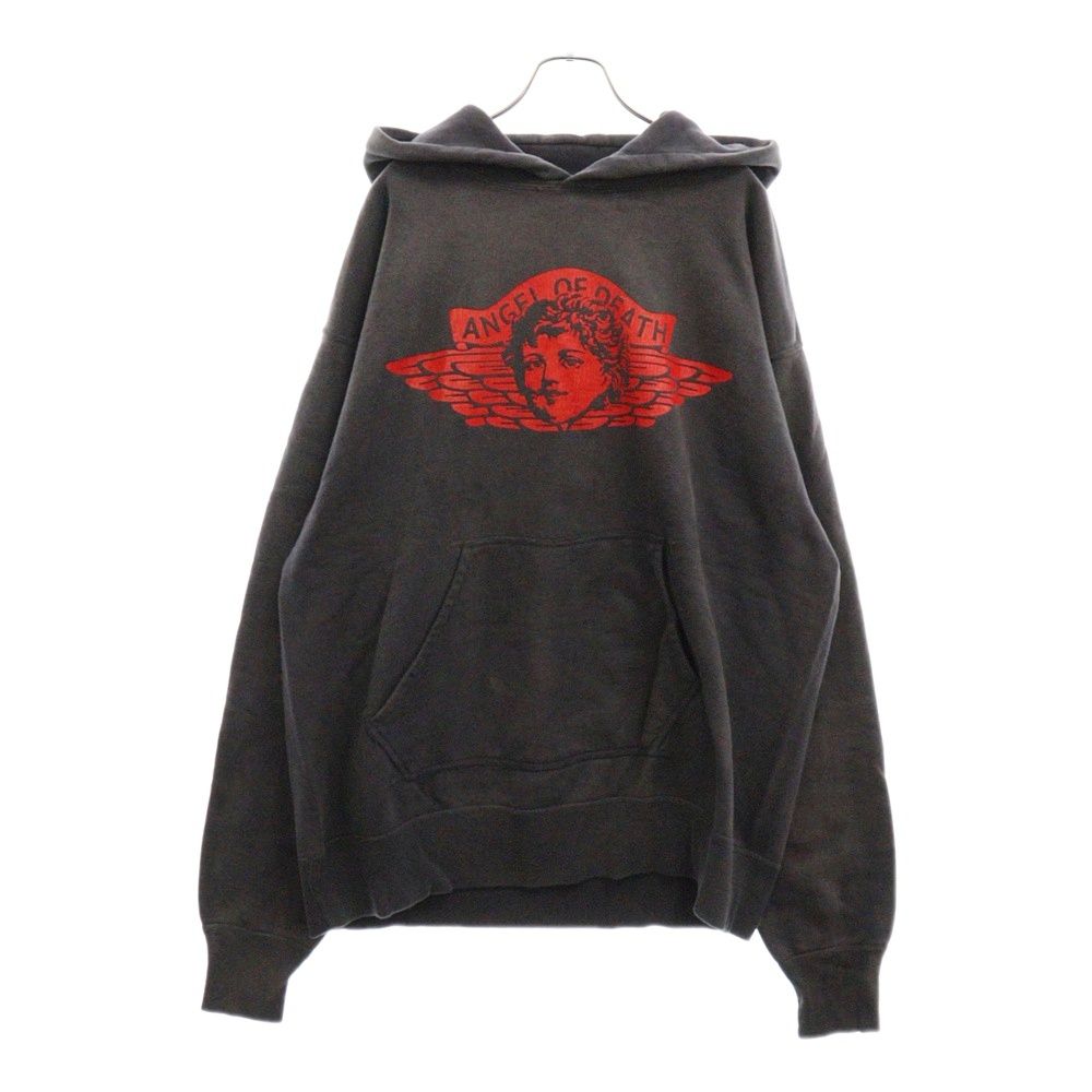 SAINT MICHAEL (セントマイケル) 24SS HOODIE ANGEL ヴィンテージ加工  