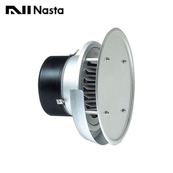 NASTA ナスタ 屋外換気口 ステンレス 耐外風タイプ 防火ダンパー無 直径100用 シリーズ ブラック 適用パイプ スパイラル管 内径直径100 KS-V10FS-BK | 換気口 NASTA ナスタ 屋外換気口 ステンレス 耐外風タイプ 防火ダンパー無