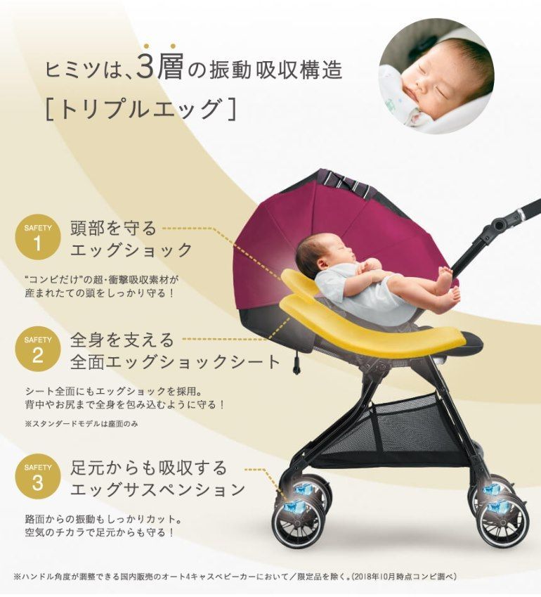 コンビ製ベビーカー クリーニング済み