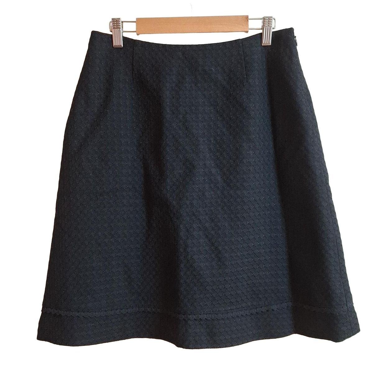 GIVENCHY ジバンシー スカート サイズ40 M レディース - 黒 ひざ丈|シルク混