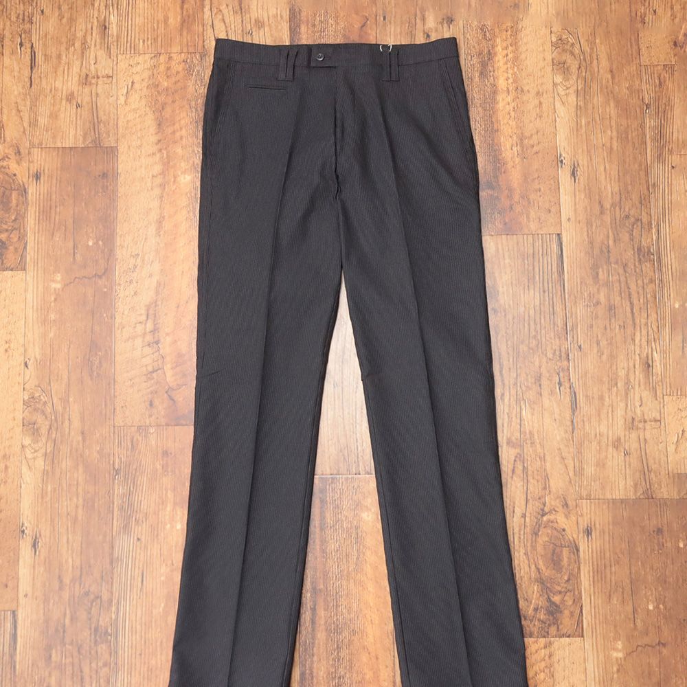 秋冬|GREENCLUBS|88cm|裏起毛ノータックパンツ 千鳥格子 ストレッチ ウォッシャブル ゴルフ カジュアル ウエスト伸縮 メンズ グリーンクラブ |ダークグレー|mb379|