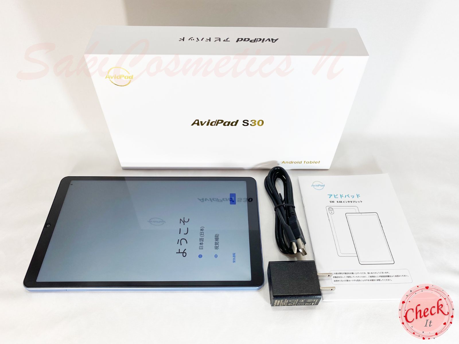 ✨美品✨最新版8.68インチタブレット✨ AvidPad♡S30 動作確認済み✨ ✨美品✨最新版8.68インチタブレット✨ AvidPad♡S30