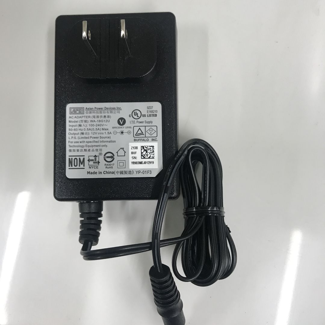 (未使用･未開封品)　バッファロー WA-18G12U ACアダプター 60wa65s Amazon.co.jp: バッファロー WA-18G12U ACアダプター : 楽器