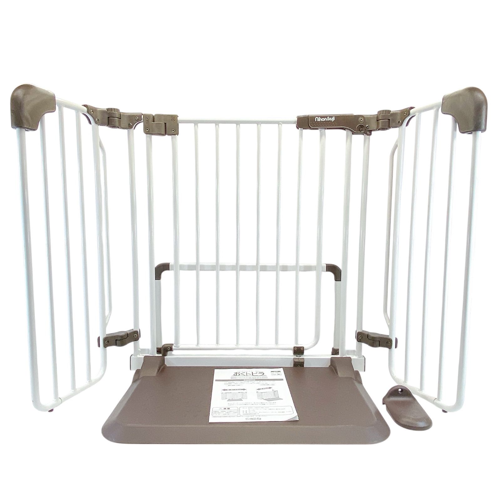 日本育児】おくトビラS 日本育児 おくとびら ホワイトスチール 2個