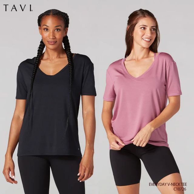 タビノアール ヨガウェア Tシャツ レディース Tavi noir EVERYDAY V 