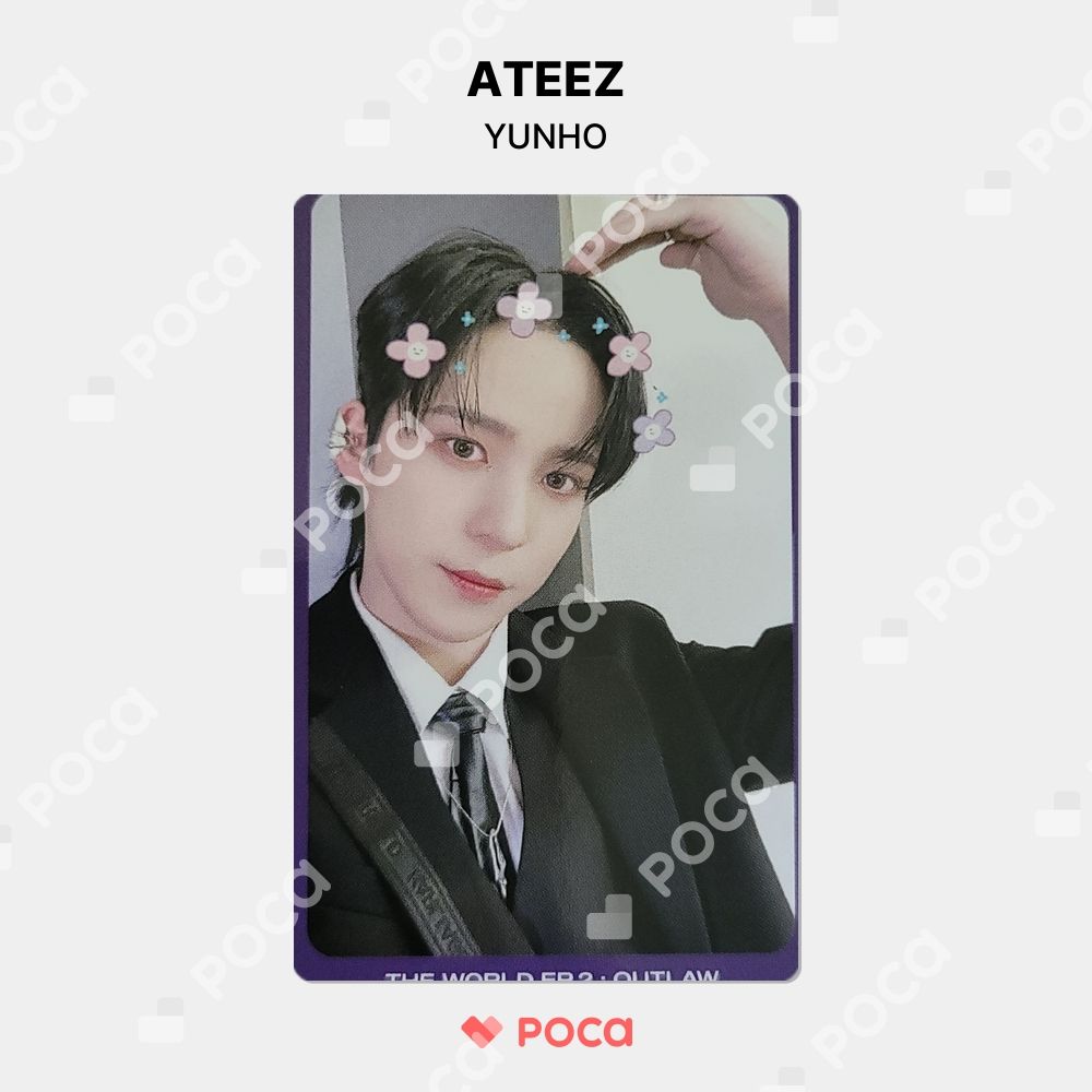 ATEEZ 　ユノ　当選者トレカ　韓服 ATEEZ ユノ 当選者トレカ 韓服 K-POP・アジア