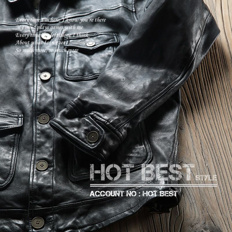 希少　コルマー　レザージャケット　羊革　シープスキン　ロゴワッペン　黒　M相当 楽天市場】WAIPER.inc シープスキン HOODED レザージャケット（8501064