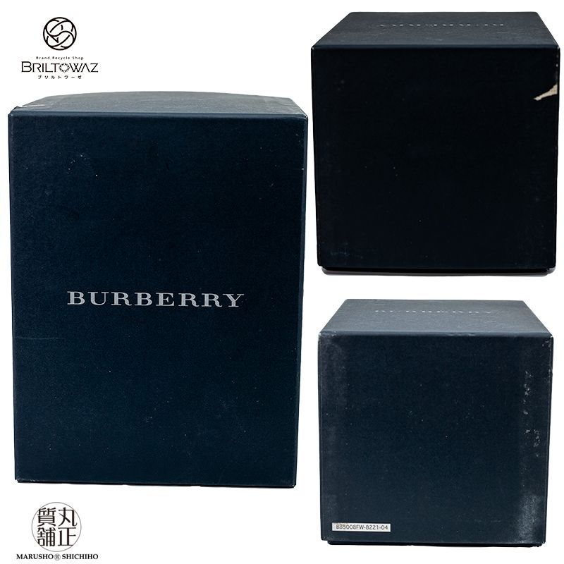 バーバリー ノバチェック テディベア ハンカチ セット ピンク BB5008FW  