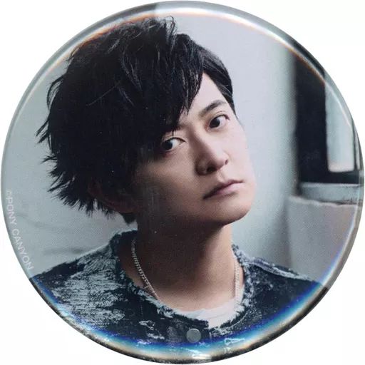 中古】バッジ・ピンズ 下野紘(アップ/柄衣装) 缶バッジ 「Hiro Shimono