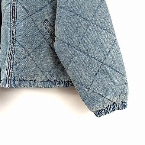 シュプリーム SUPREME Zip-Off Sleeve Quilted Bomber Jacket Denim XL