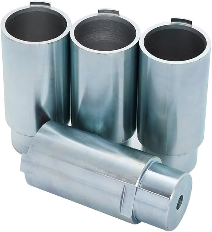 New self 2柱リフト アタッチメント スペーサー 延長アダプター 4個セット 50Φ ビシャモン Bishamon 現行 ゲタ 門柱 門型 二柱 スギヤス 社外品 100mm