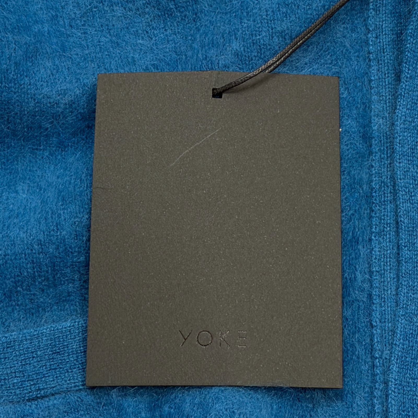 参考上代79200円 未使用品 YOKE 24AW BRUSHED CASHMERE CARDIGAN 