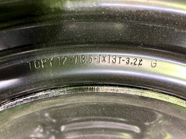 スペア ランサー A144A タイヤホイールセット 13ｲﾝﾁ 5J