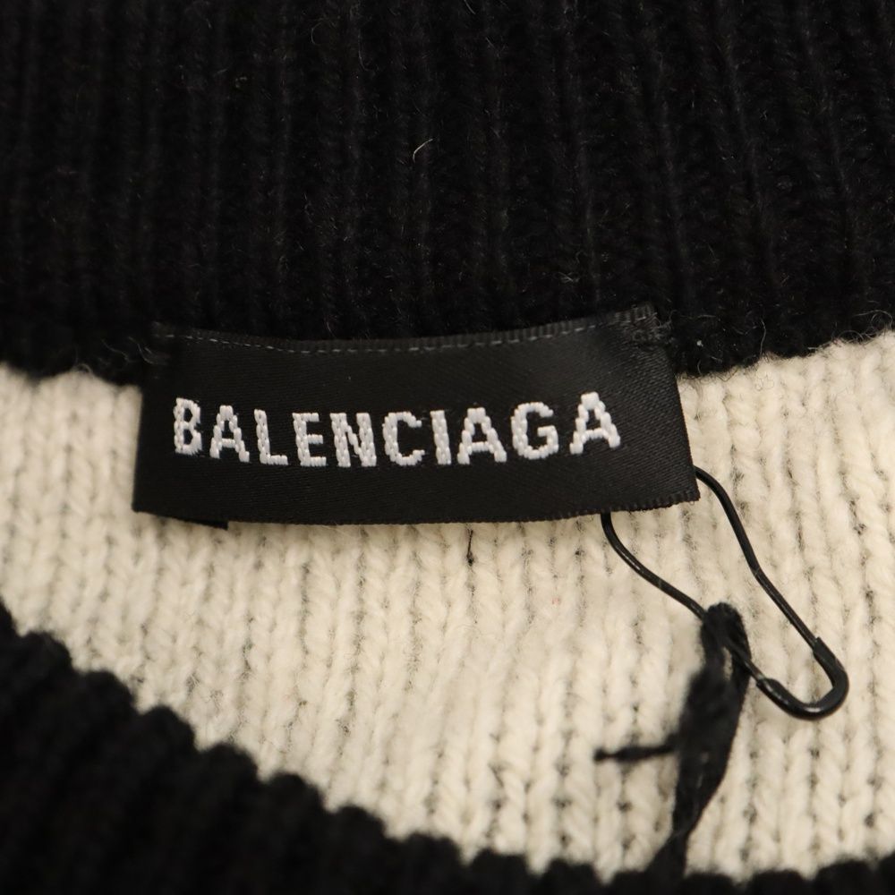 BALENCIAGA (バレンシアガ) 18AW ALLOVER LOGO CREWNECK KNIT 534418