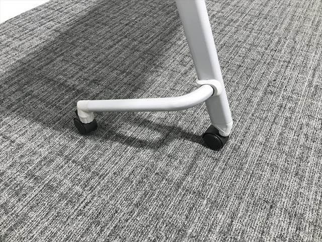 会議テーブル フラップ式 幕板無 ナイキ ホワイト WWW_OLIVIERBERNSTEIN_COM