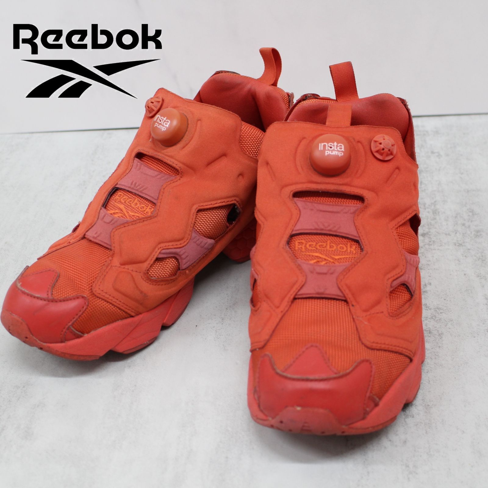 S061)Reebok インスタ ポンプフューリー 赤 26.5cm - 【ショップ情報