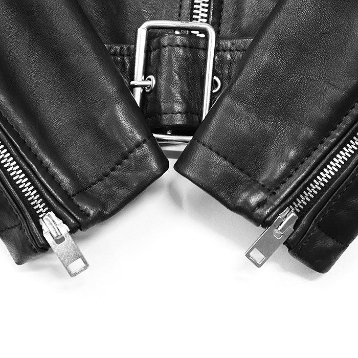 SALE】DIESEL ディーゼル ダブルライダースジャケット シープ