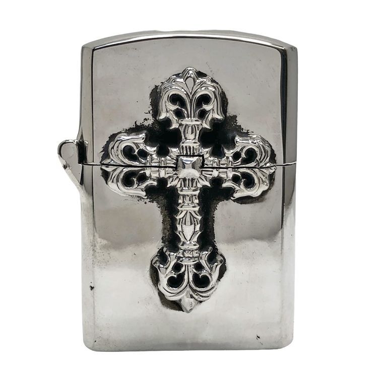 Chrome Hearts クロムハーツ ZIPPO LIGHTERZ-V5 V5 フィリグリークロス ジッポライター オイルライター SV925 シルバー