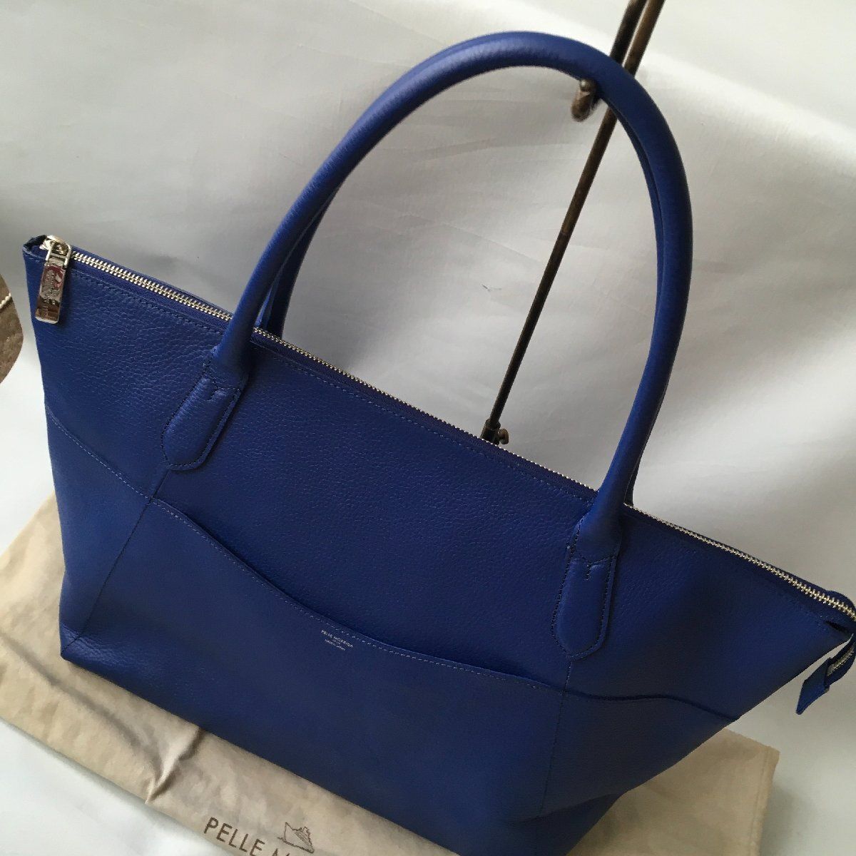 人気モデル✨ペッレモルビダ キャピターノ ビジネストートバッグ レザー ネイビー PELLE MORBIDA 最大47% 11/25から ペッレモルビダ キャピターノ トート