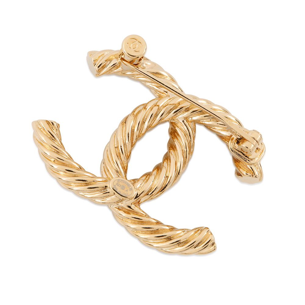 最安値に挑戦！ シャネル ブローチ ココマーク フェイクパール ラインストーン B23A ABB082 CHANEL