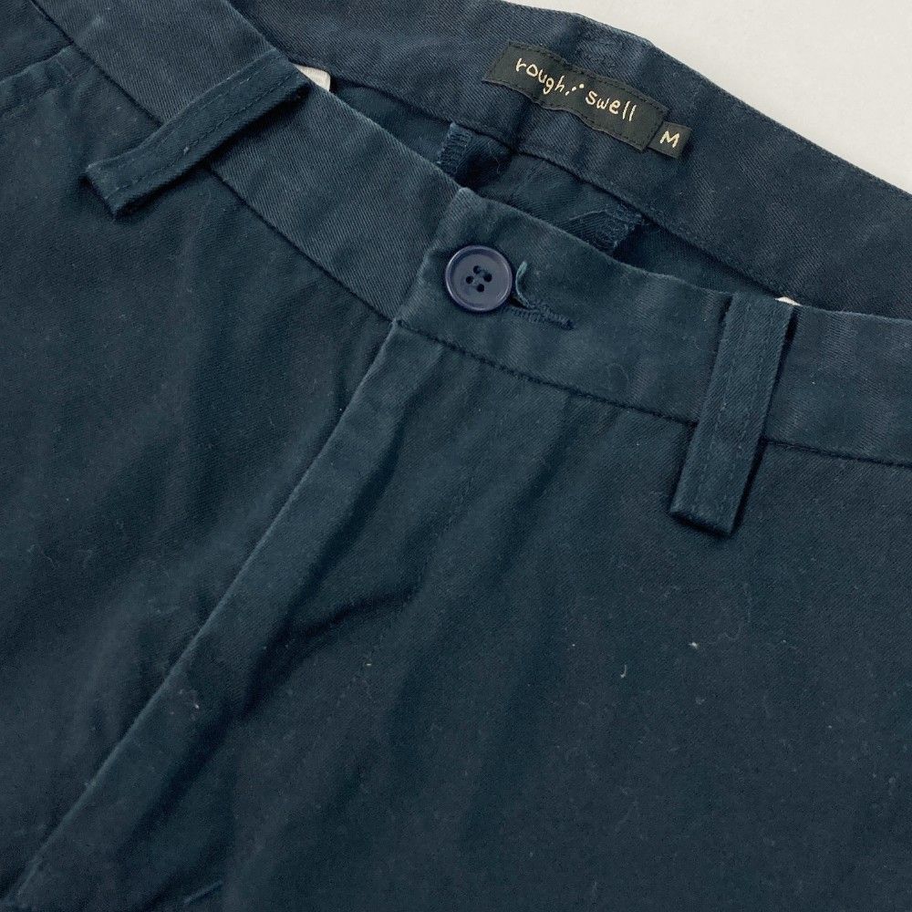 サイズ：M ROUGH&SWELL ラフアンドスウェル ロングパンツ ネイビー系