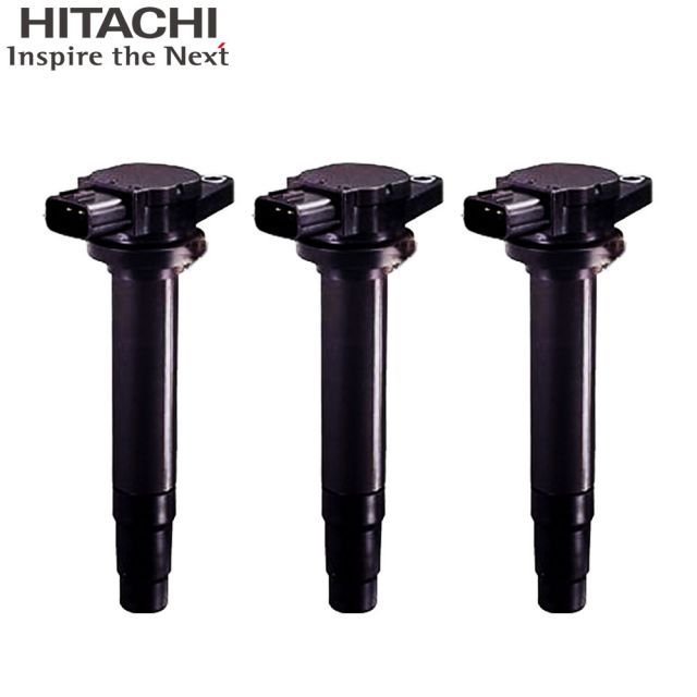 HITACHI 日立 イグニッションコイル TOYOTA トヨタ ピクシス S510U 14.09～ KF U18D04-COIL 3本