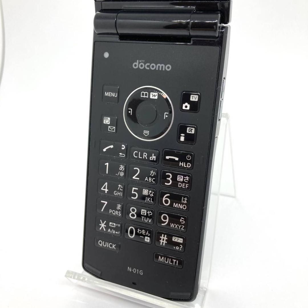 ドコモ docomo N-01G ブラック - 携帯電話本体