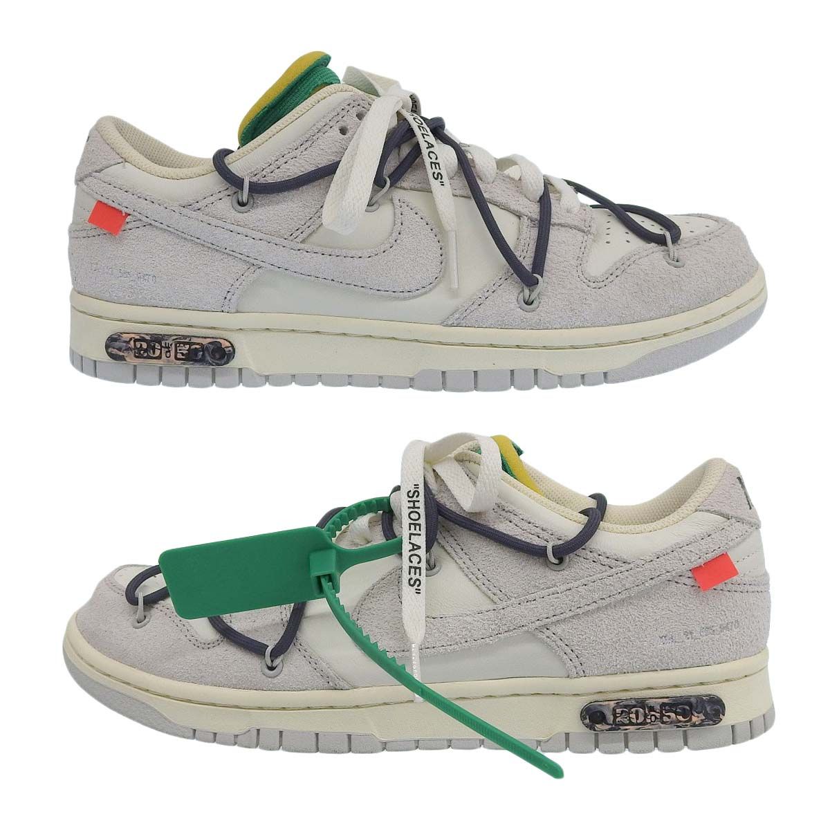 オフホワイト NIKE コラボ ダンク ロー 1 OF 50 20 スニーカー