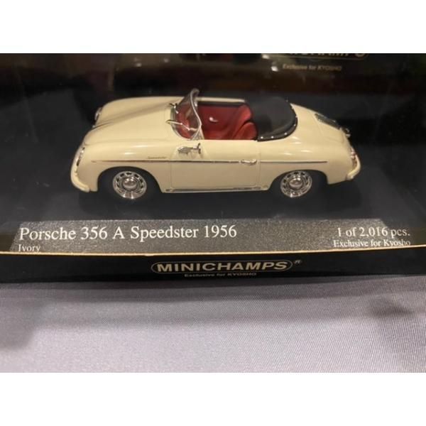 Porsche 356 A Cabriolet 1956 Exclusive for Kyosho 色 Ivory メーカー ミニチャンプス 1|43ミニカー