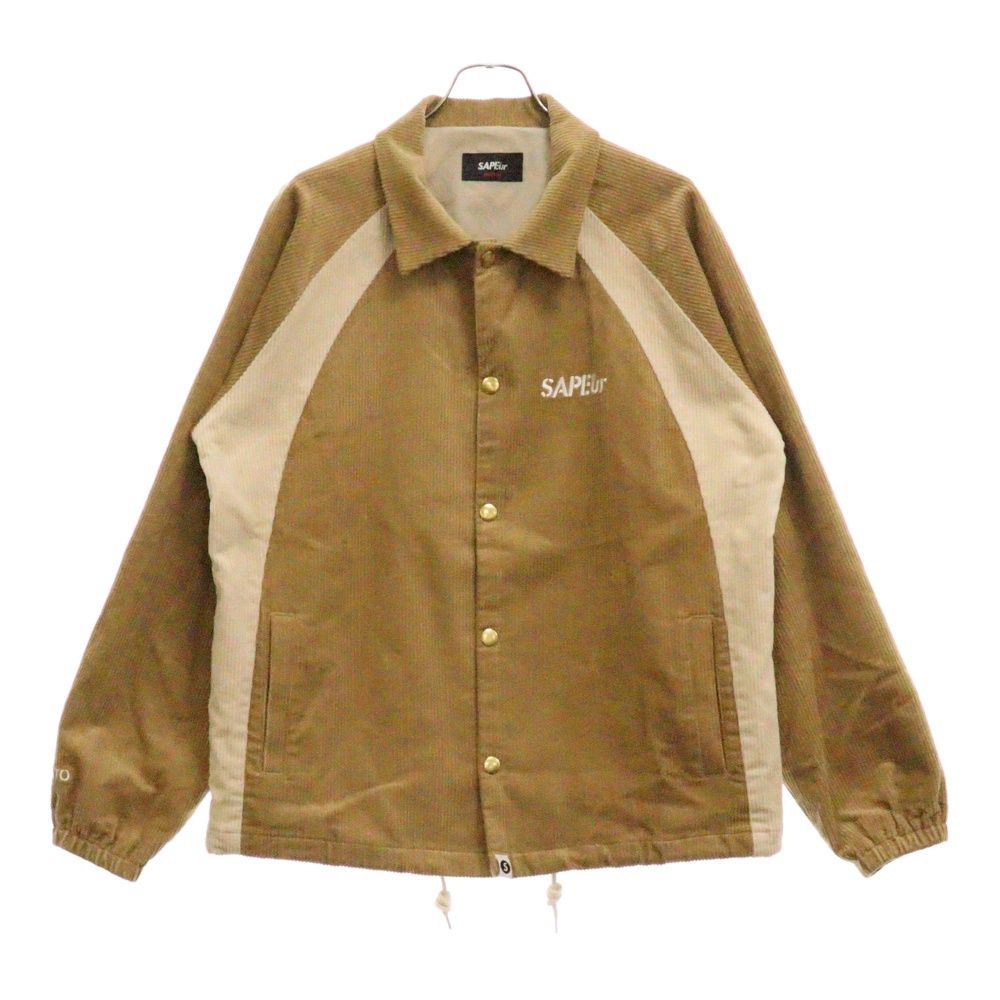 SAPEur サプール Corduroy Jacket コーデュロイ ジャケット ベージュ