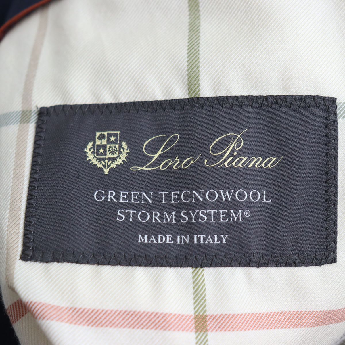 未使用品○Loro Piana ロロピアーナ GREEN TECNOWOOL STORM SYSTEM