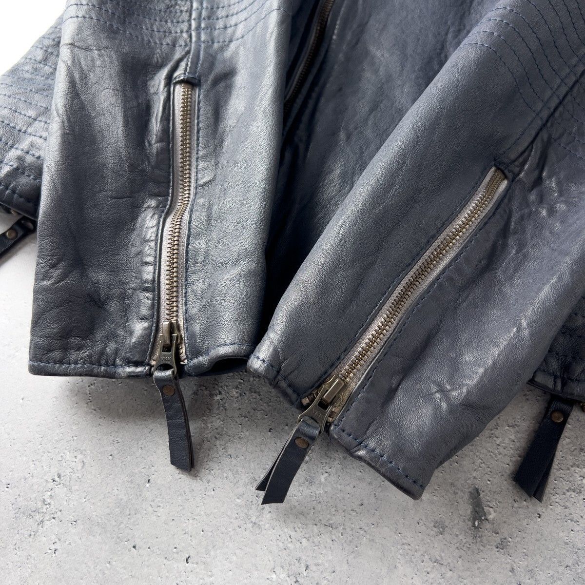 美品 KAMIKAZE × UNION JAP ユニオンジャップ カミカゼ 羊革