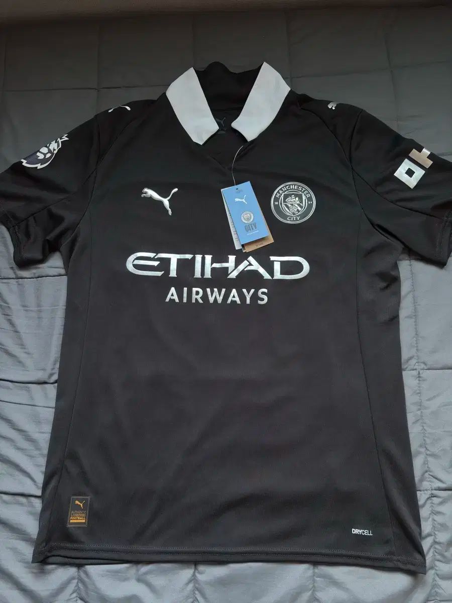 マンチェスターシティ 25|26 アウェー Mサイズ リーグ ロドリ マーキング