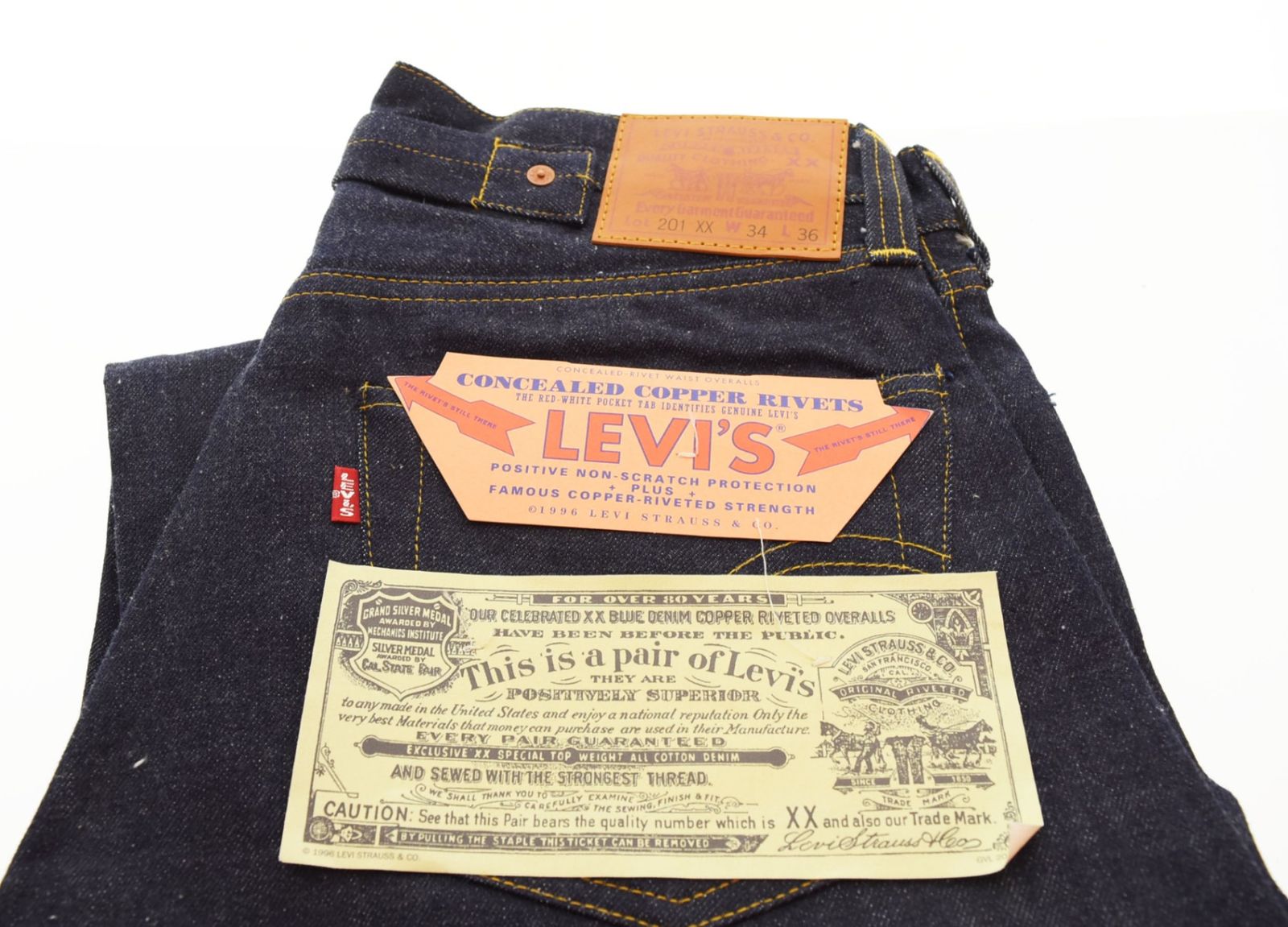 リーバイス LEVI'S 90s 98年07月製造 DEAD STOCK 201XX 米国製 リーバイス LEVI'S 90s 98年07月製造 DEAD STOCK 201XX 米国製