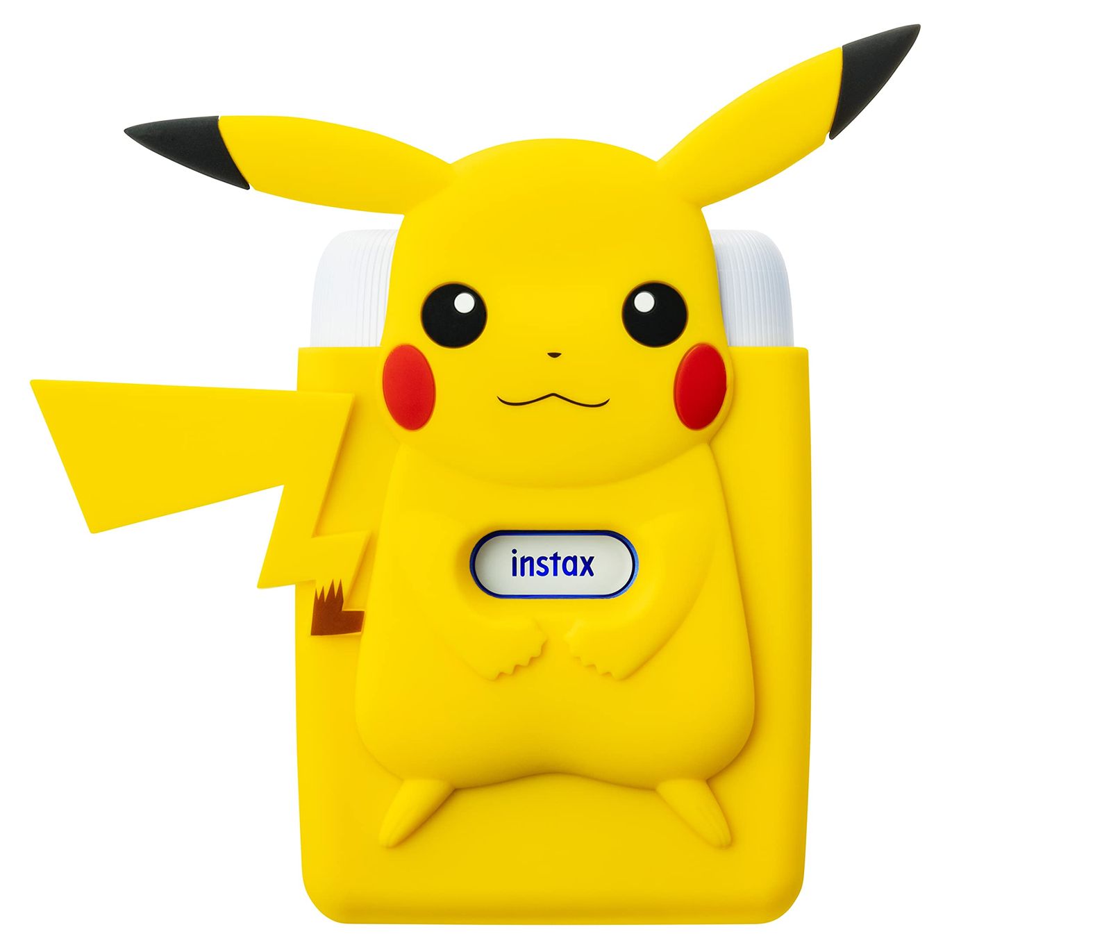 富士フイルム FUJIFILM チェキ スマホプリンター アッシュホワイト Red-Blue ピカチュウシリコンケースセット instax mini Link INS MINI LINK NS POKEMON