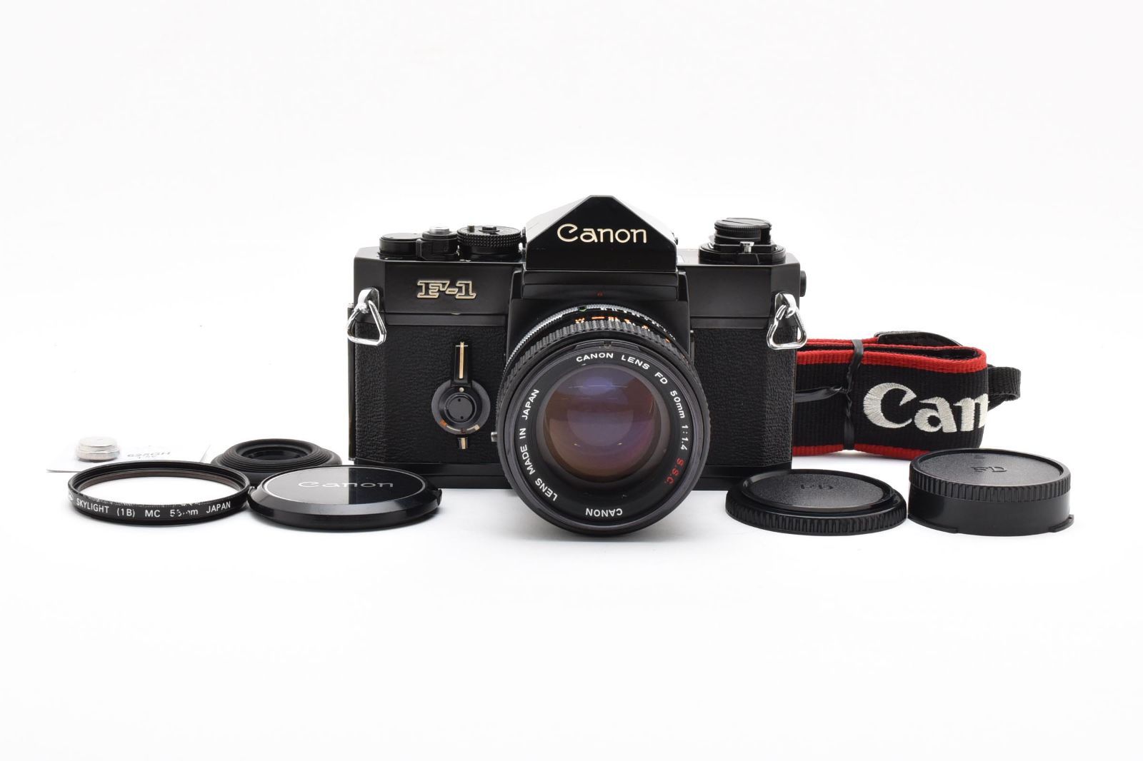 5242 Canon F-1 Early FD 50mm F1.4 SSC S.S.C. Tested-New SEALS キャノン MFフィルムカメラ